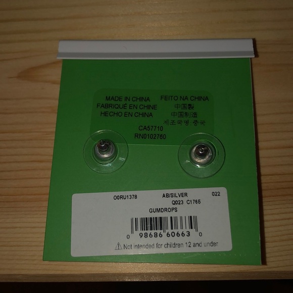 Kate Spade Gumdrop Stud Earrings New - Picture 2 of 2